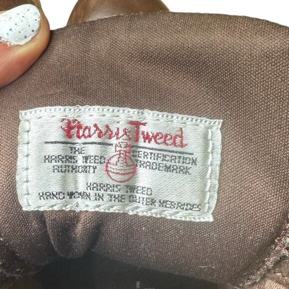 Timberland Women's Bramhall 6 Inch Harris Tweed Brown Lace Up Boots - Size 9 - Picture 8 of 9